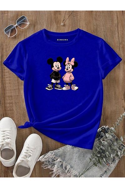 BENROMA 1 produs pentru achiziții de 6 și mai sus este un tricou pentru copii imprimat cu personaje de desene animate