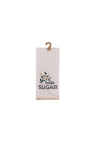 Baveno 100% Cotton Double 40X66 cm Colored & Embroidered Collectible Towel Set