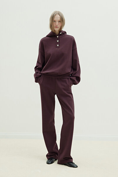 Suud Collection Plum Homie Elastic Tracksuit