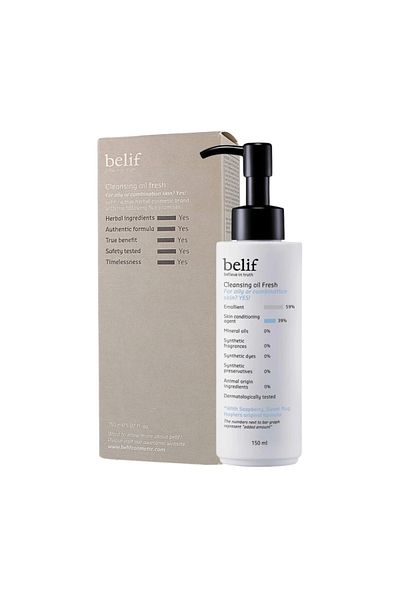 BELIF Belif Cleansing Oil Fresh 150 ml - odličovací olej