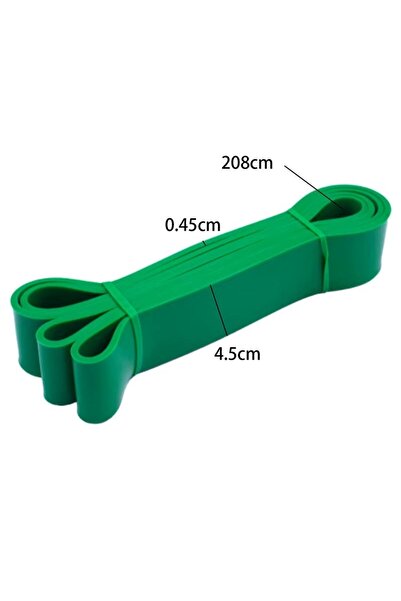 SLİPT 45 мм зелена силова стрічка для фітнесу Resistance Powerband Найміцніша...