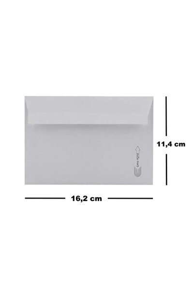 POLEN TAKI ZARFI , MEKTUP ZARFI , DAVETİYE ZARFI  BEYAZ 11,4x16,2 CM YAPIŞKAN...