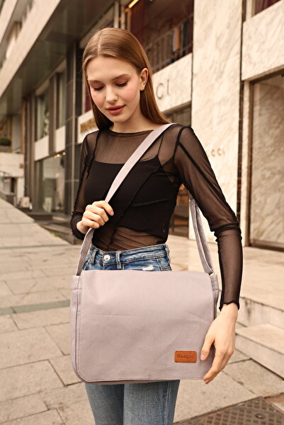 PASSTELL Canvas Large Size Messenger Bag