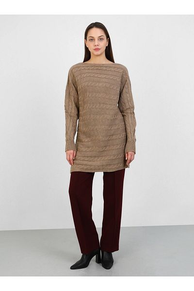 Por La Cara Mink Knitwear Tunic - Por La Cara Design