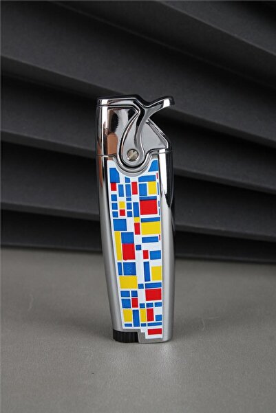 Silvio Monetti Özel Tasarım Gazlı Çakmak Gümüş 24CSM099MR003