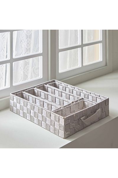 Home Box Strap 6-Piece Organiser Basket Set