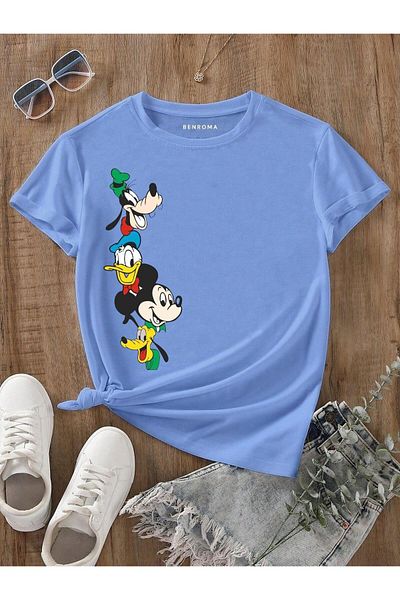 BENROMA 1 produs pentru achiziții de 6 și mai sus este un tricou pentru copii imprimat cu personaje de desene animate