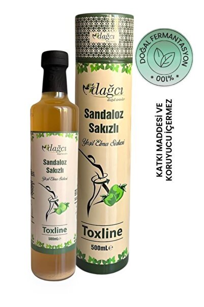 Dağcı Doğal Toxline Sandaloz Sakızlı Yeşil Elma Sirkesi Doğal Detox ve Arınma...