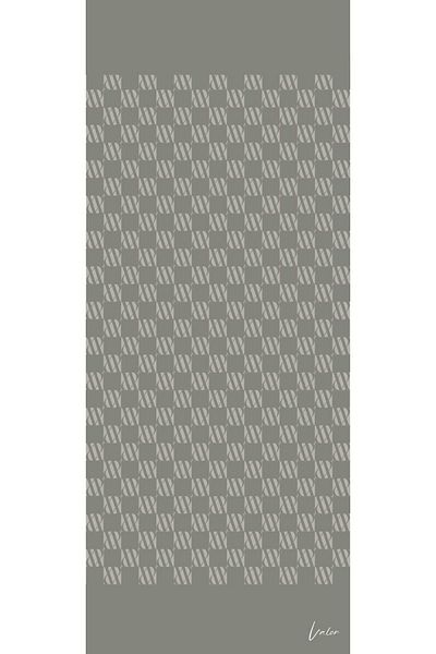 VALORSCARF Σάλι ζακάρ με μοτίβο εικόνας Elegance Collection
