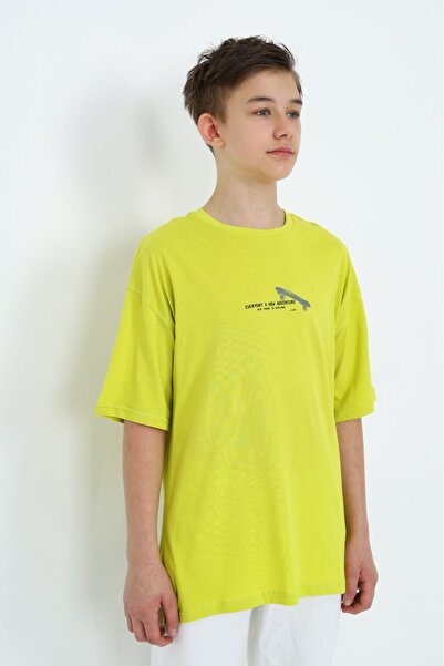 Toontoy Tricou cu imprimeu Skateboard pentru băiat