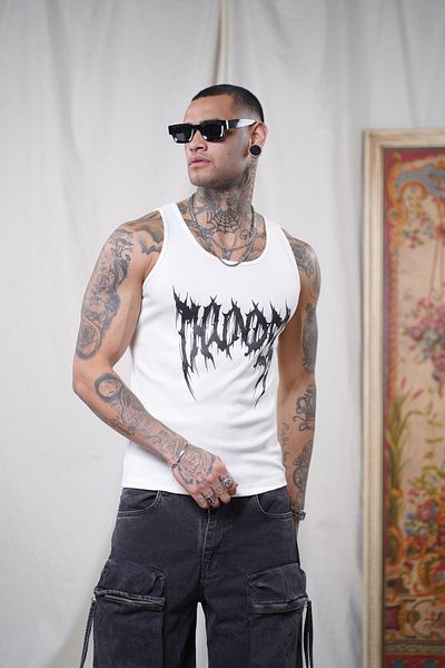 king brich Printed Flexible Slim Fit Men's Athlete Undershirt