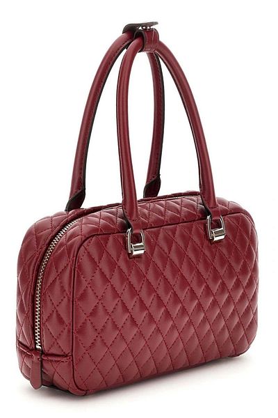 Guess Eco Rıanee Satchel női barna kézitáska Hweqg954105-cla