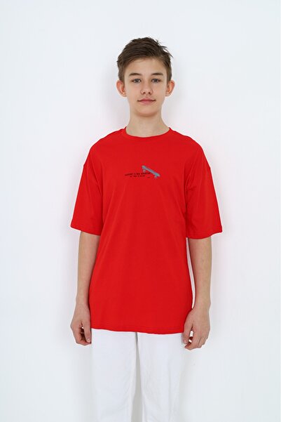 Toontoy Tricou cu imprimeu Skateboard pentru băiat