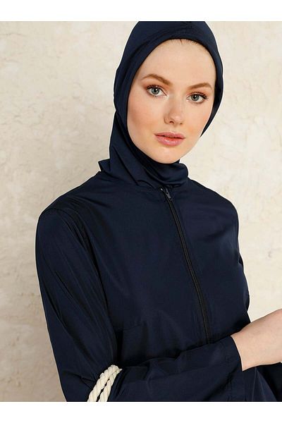 Mayo Bella Full Covered Swimsuit - Navy Blue - Swimsuit Bella