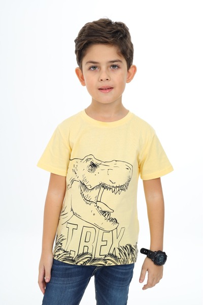 Toontoy Tricou cu imprimeu Trex pentru băiat
