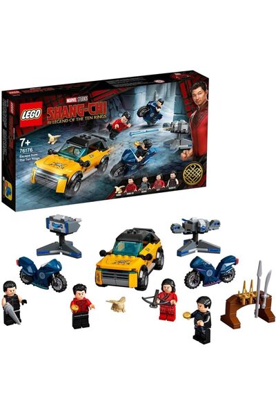 LEGO مجموعة بناء مارفل شانغ-تشي للهروب من العشر حلقات 76176 (321 قطعة)