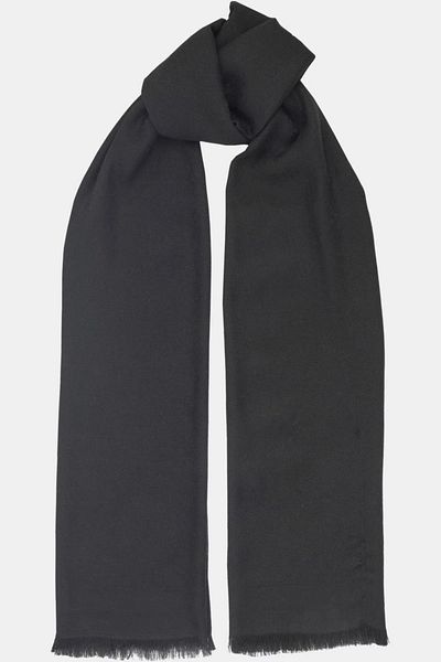 Guess Women's Anthracite Orlina 4g Logo Shawl