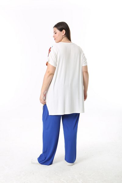 XL Modam Women's Digital Looked Large Size Tunic