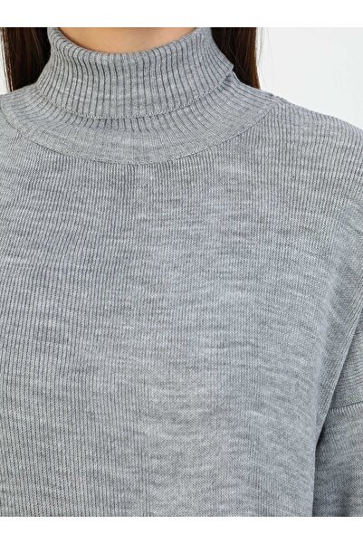 Por La Cara Gray Knitwear Tunic - Por La Cara Design