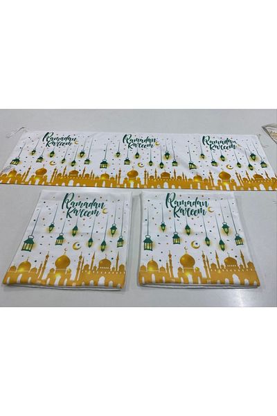 Wavy store Tablecloth + 2 pillow covers