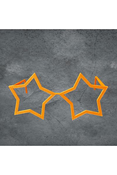 ES GRAFİK REKLAM 2-Piece Star Party Glasses