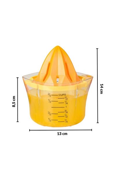 BARENDA 4 in 1 Grater Measured Lemon Orange Citrus - I Dowry