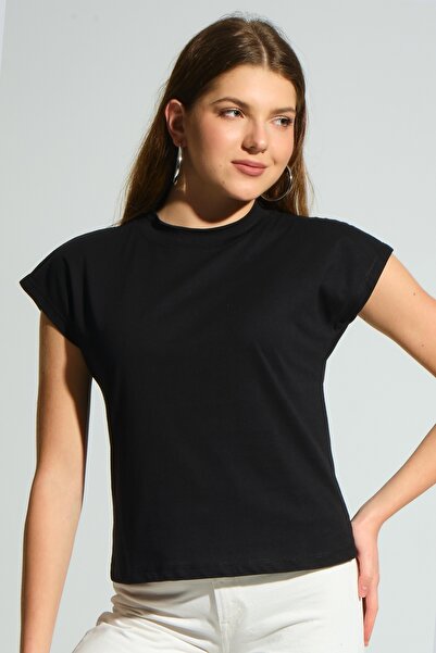 MD trend Жіноча бавовняна коротка базова футболка