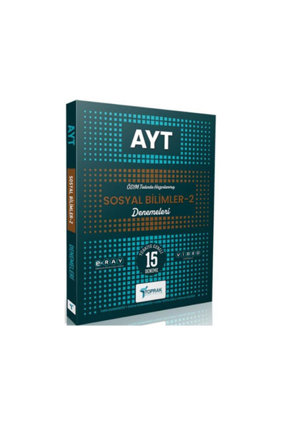 Genel Markalar Toprak Yayncılık Ayt Sosyal 2 Ranş Denemesi 2025