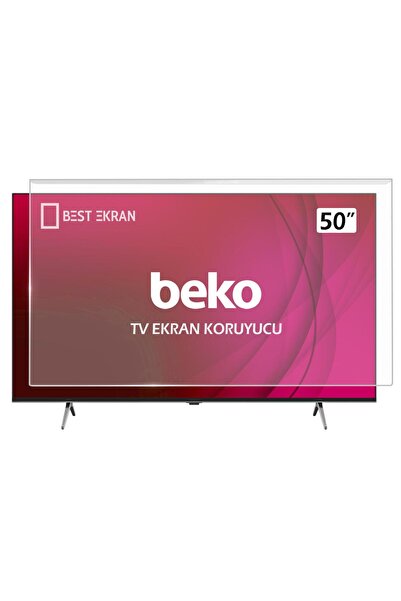 Beko B50 E 795 B Tv Ekran Koruyucu 50" inç crystal 7 126 cm 127 Ekran B50E795...