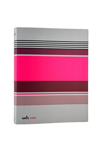 MİLACOLOR Umix Color 4 Halkalı Dosya Pembe PP