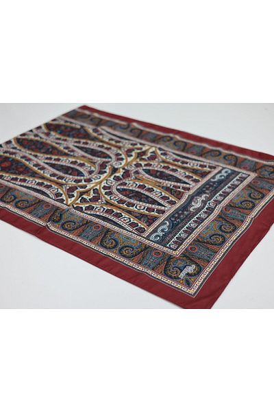 Bonjela Claret Red Soft Cotton Shawl - Σειρά Lbs1306