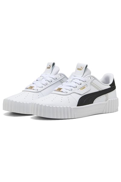 Puma 400724 Carina 3.0 Luxe Sneaker Pantofi sport unisex ALB-NEGRU