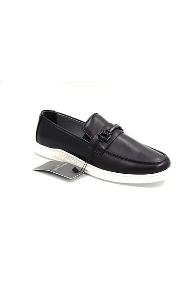 Pierre Cardin Πιέρρε Καρντίν 191074   Γνήσιο δέρμα Poly Light Σόλα Casual Ανδρικά Παπούτσια ΜΑΥΡΟ