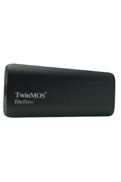 TwinMOS Pssdggbmed32 Elitedrive Mini 1Tb USB 3.2 Gen 2 Type-C Dark Gray Portable Ssd with Led Light