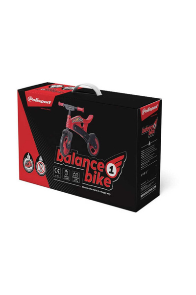 Polisport Offroad Denge Bisikleti Siyah Kırmızı