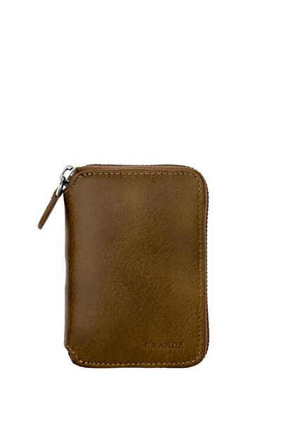 Grande Genuine Leather Men's Wallet Brown 1786