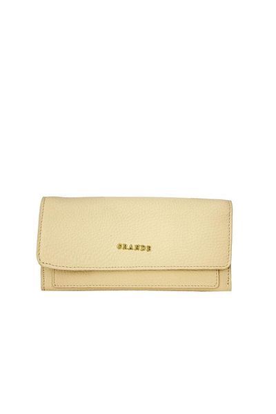 Grande Genuine Leather Women's Wallet Powder 2801