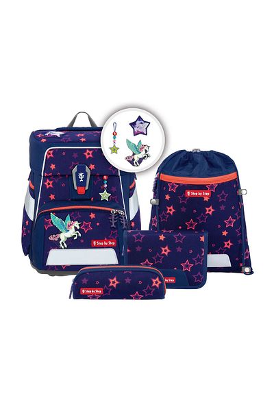 Step By Step Space Shine Schulranzen-Set 5-teilig