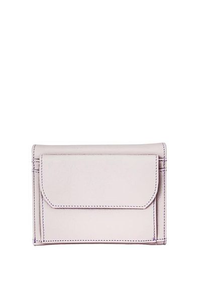Grande Powder Colored Genuine Leather Women's Wallet - 2628