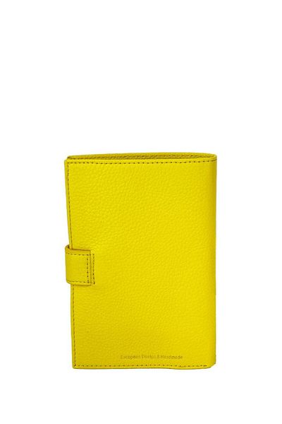 Grande Genuine Leather Men's Wallet Yellow 2462