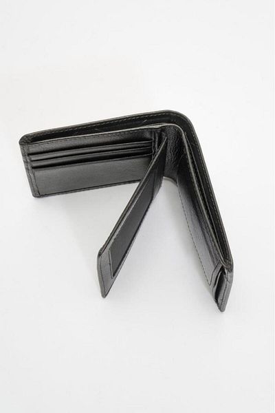 Grande Genuine Leather Men's Wallet Black 1504