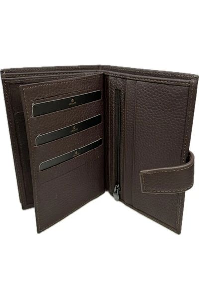 Grande Genuine Leather Men's Wallet Brown 2462