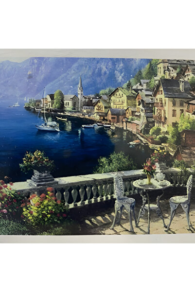 EleganTShoP 5D Yapışan Boncuk Goblen 30 x 40 cm Mozaik Tablo Pano 60705