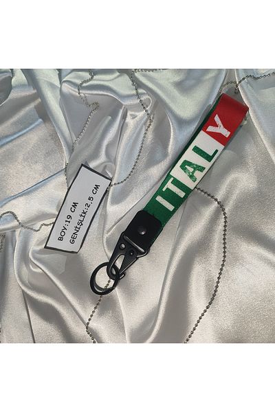 CEBECİOTO Italy Cloth Keychain Good Quality Auto-Moto Accessory 19cm Double Sided Printing Compatible