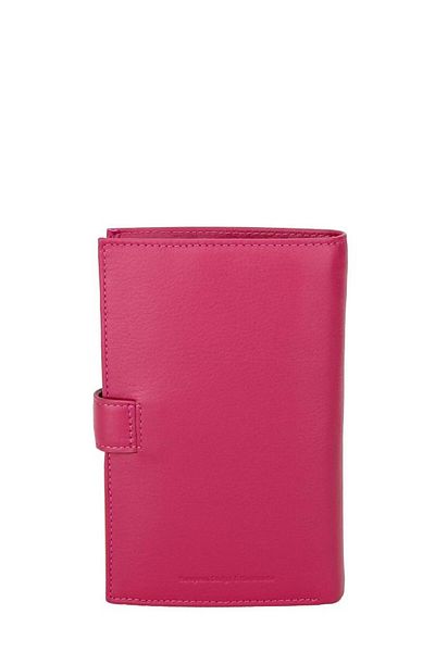 Grande Fuchsia Genuine Leather Unisex Wallet 3106