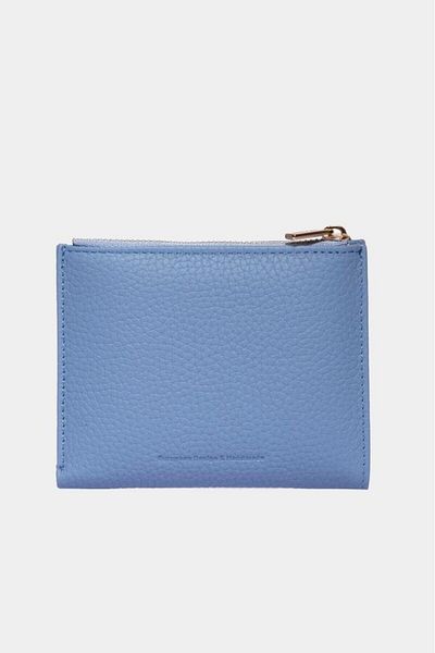 Grande Ice Blue Genuine Leather Women's Wallet - 2805