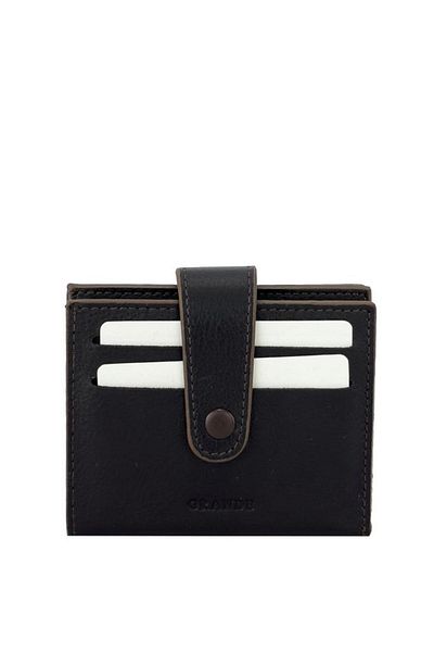 Grande Genuine Leather Men's Card Holder Brown 710
