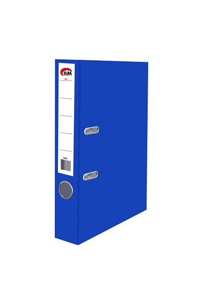 ELBA Luxury Dmo Plastic Folder - Wide Blue, 28.5x7 cm, 34 cm