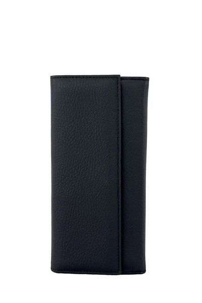 Grande Black Genuine Leather Women's Wallet - 2662