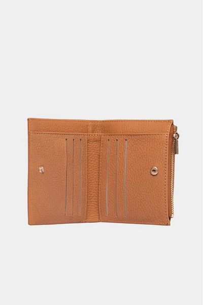 Grande Camel Colored Genuine Leather Women's Wallet - 2805